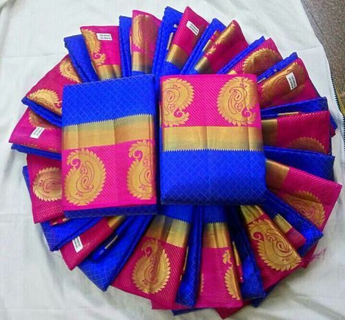 Multi- Colours Fancy Tussar Silk Sarees