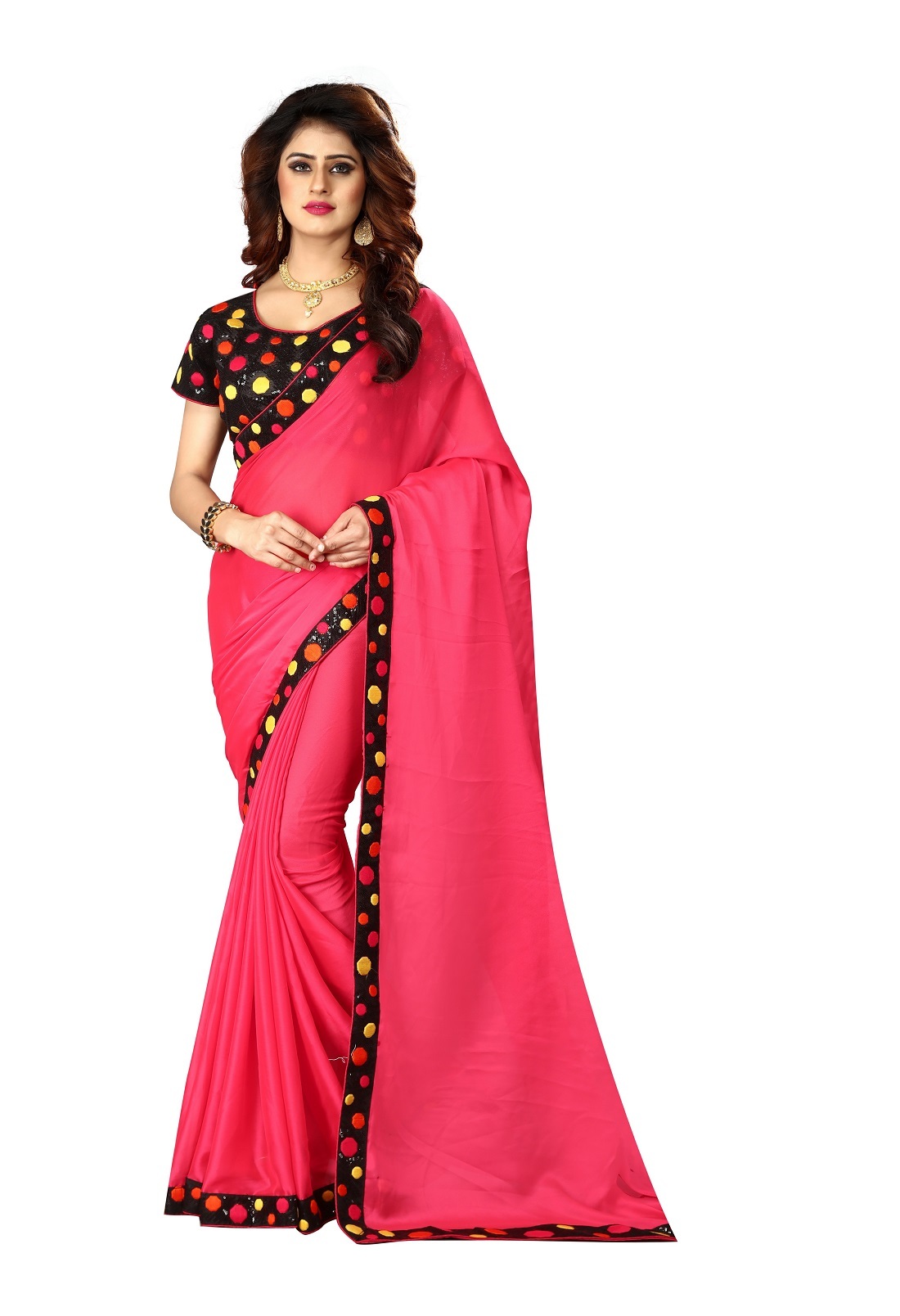 Rani Modern Designer Saree