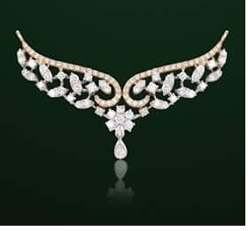 Diamond Mangalsutra - Gold, 18-22 Inches, American Diamonds | Elegant Design, Lightweight, Non-allergenic, Sparkling Finish, Trendy Style