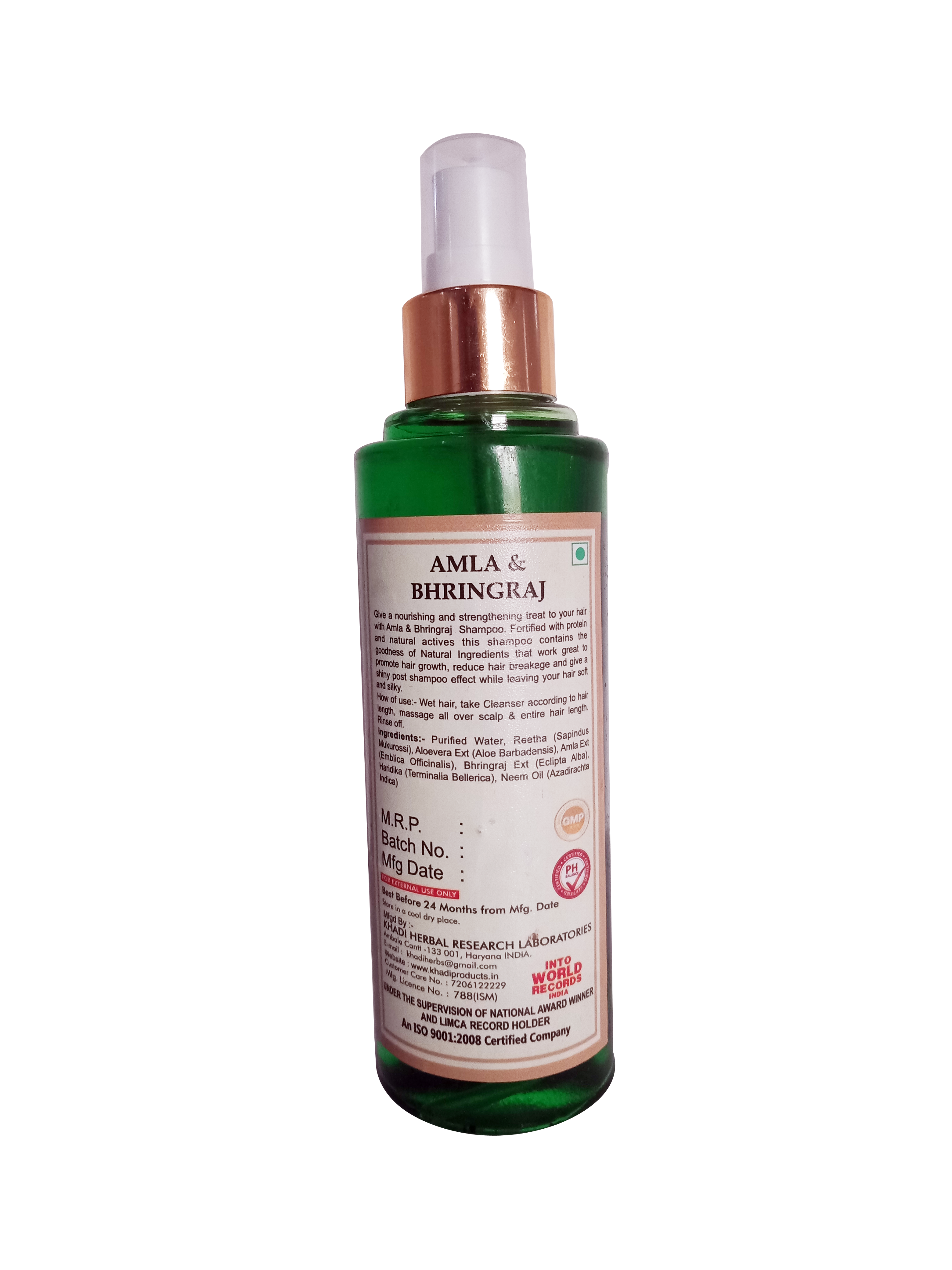 Amla & Bhringraj Herbal Shampoo