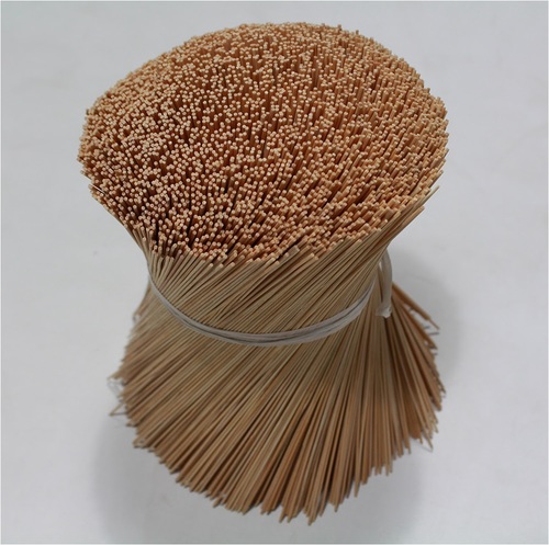 Bamboo Sticks for Incense - Round, Natural, 1.3mm Diameter, Lengths: 8, 9, 12 Inches | Durable, Consistent Size, Less Than 12% Humidity