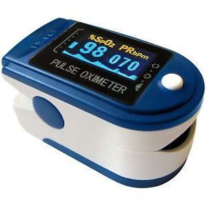 Pulse Oximeter - Plastic, 60x35x30mm | Oled Display, Accurate Readings, Durable Build, Easy To Use, Portable Design, Battery Operated, Reliable Device
