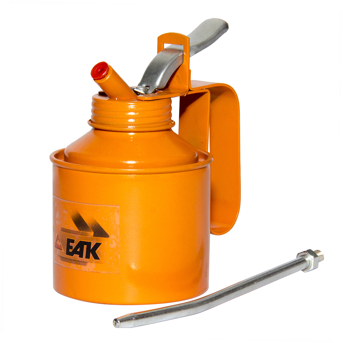 Orange Eak Oil Can Cap. 1/2 Pint