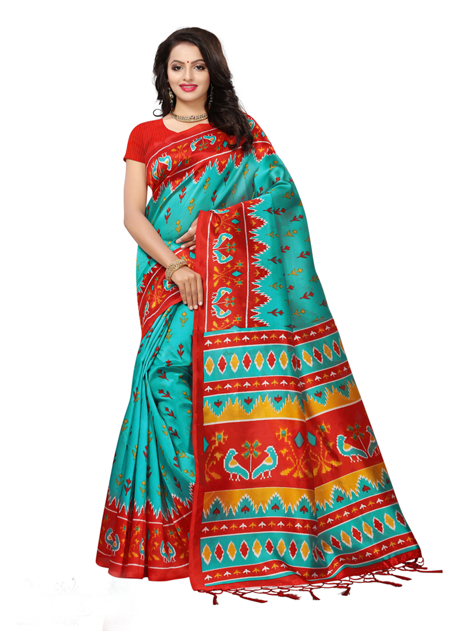 As Per Image Silk Saree