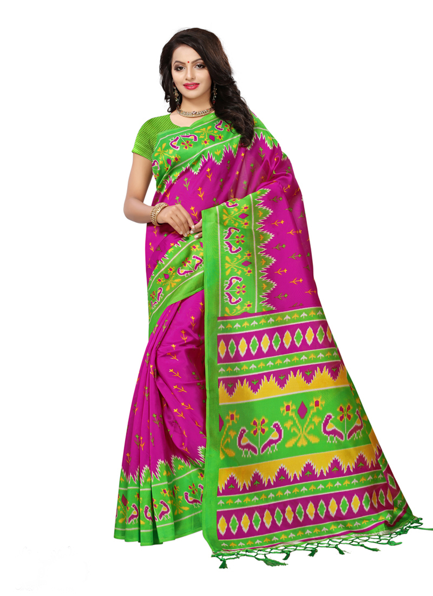 As Per Image Applique Saree