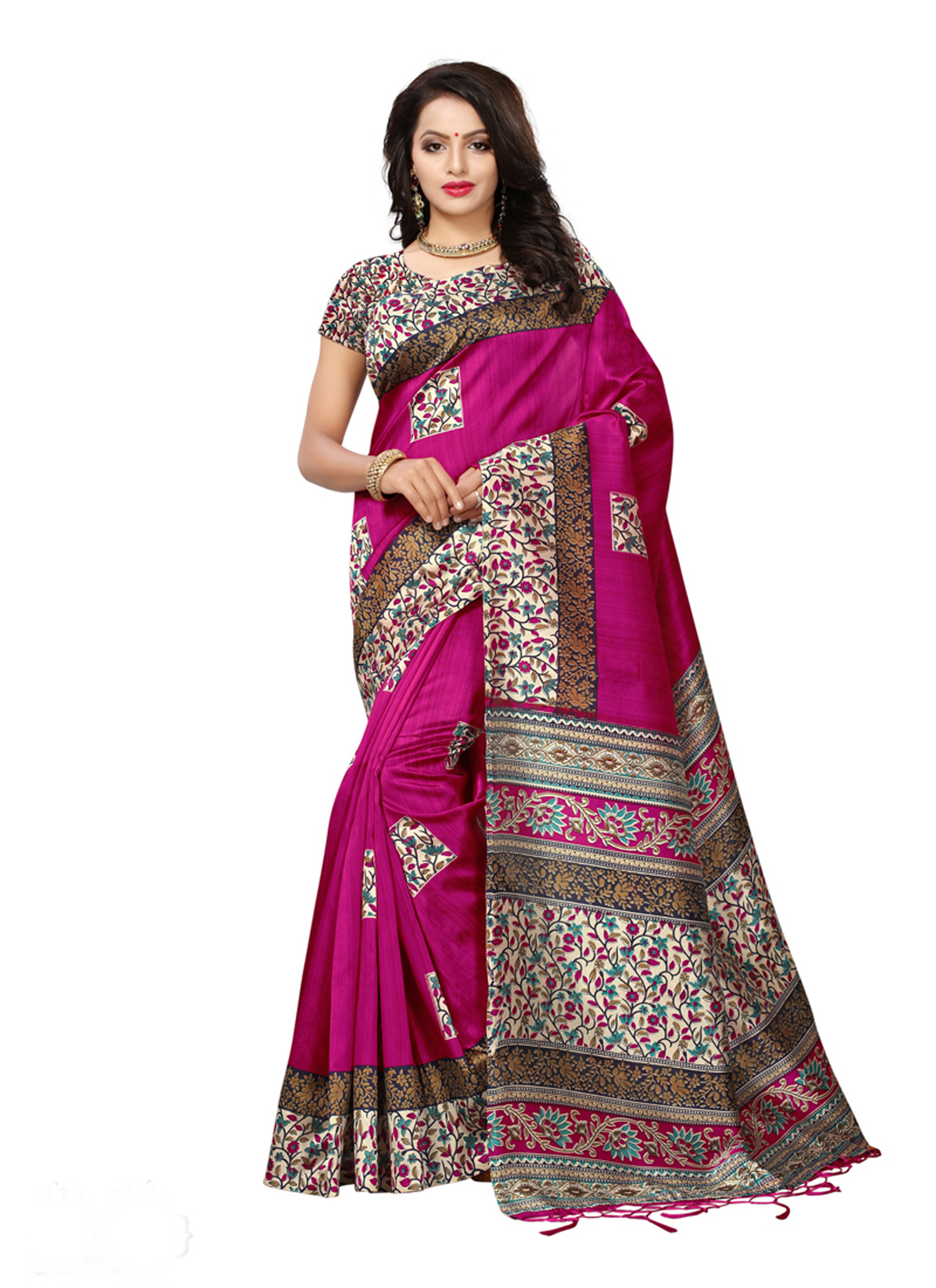 As Per Image Applique Saree