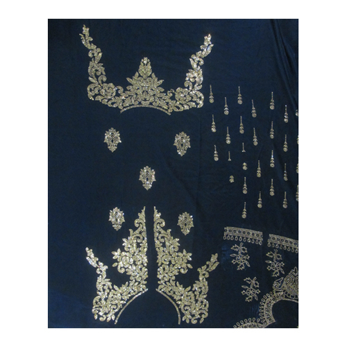 स्वारोवस्की ब्लाउज़ कढ़ाई का काम सूट