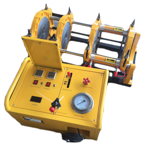 एचडीपीई 200 मिमी हाइड्रोलिक पाइप जॉइनिंग मशीन अर्ध स्वचालित