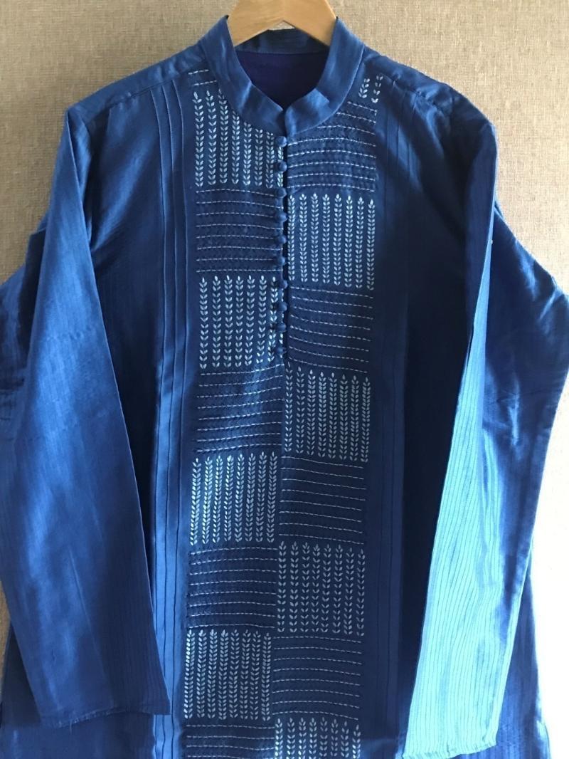 No Fade Chanderi Silk Kurta