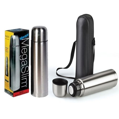 Thermo Flask - Stainless Steel, 1 Unit | Keeps Coffee, Tea, Milk, Water Hot For Long Time