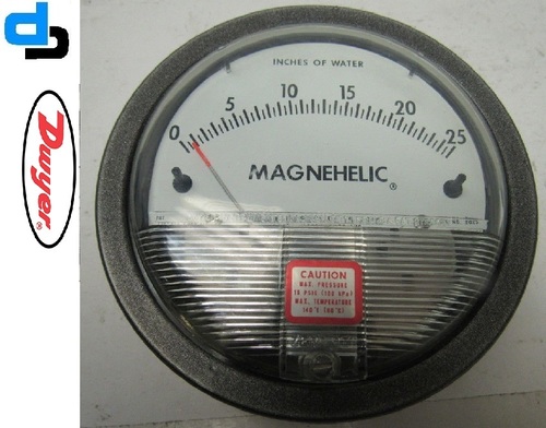 ड्वायर यूएसए मॉडल 2025 मैग्नेहेलिक गेज रेंज 0-25 इंच डब्ल्यूसी