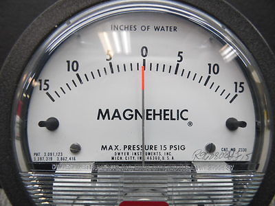 Dwyer 2215 Magnehelic Differential Pressure Gauge 0-15 Psi
