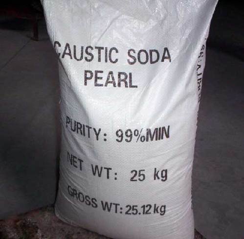 Caustic Soda Prill - 98% Purity, 40 Grams Molecular Weight | Soluble in Water, Alcohol, Glycerol Flakes, Long Shelf Life, Safe to Use