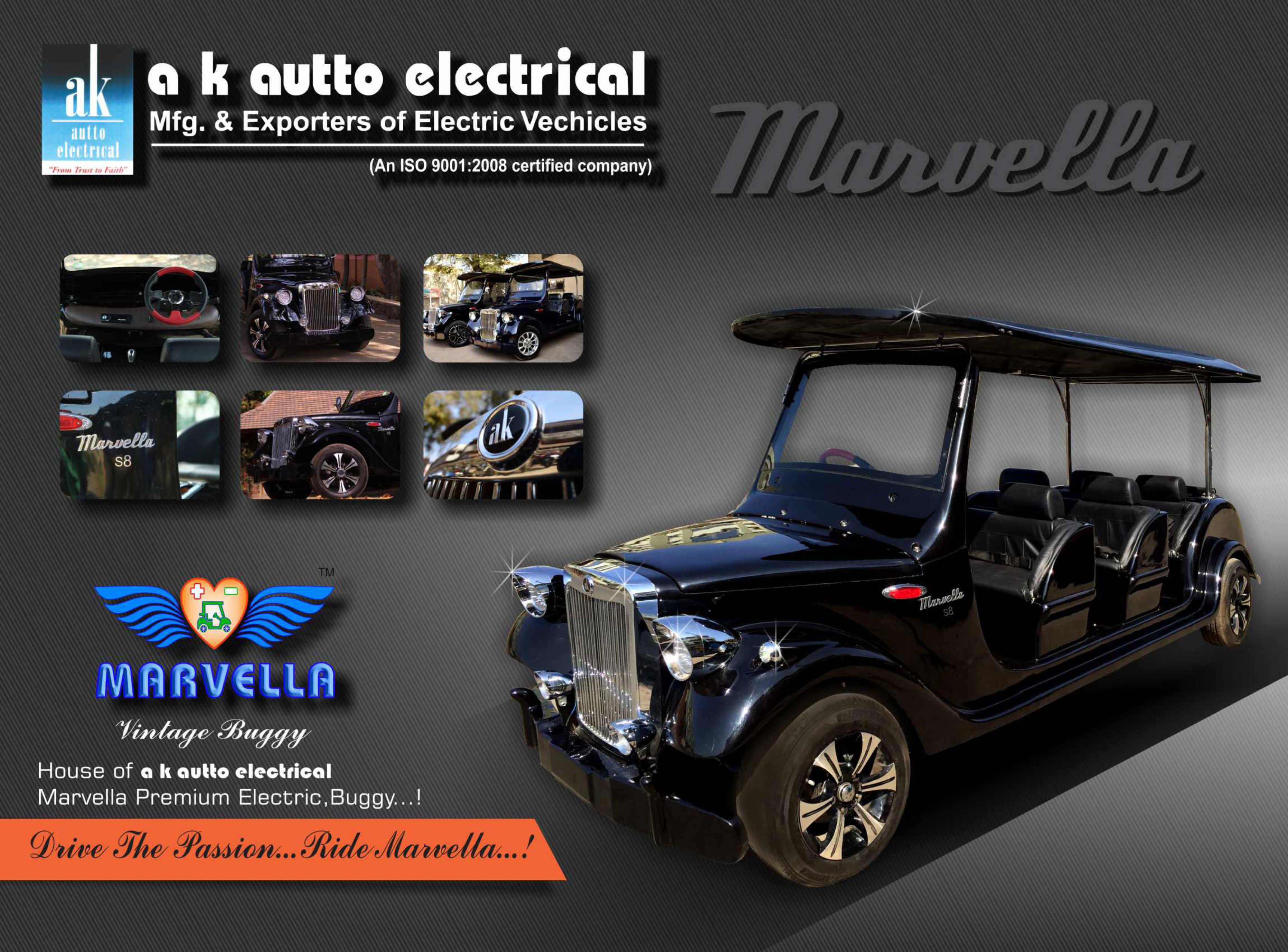 Golf Cart - Electric, 2-seater, 500 Kg, Yellow | Comfortable Seats, Modern Design, Smooth Driving, Safe Operation, Top Speed 25 Mph