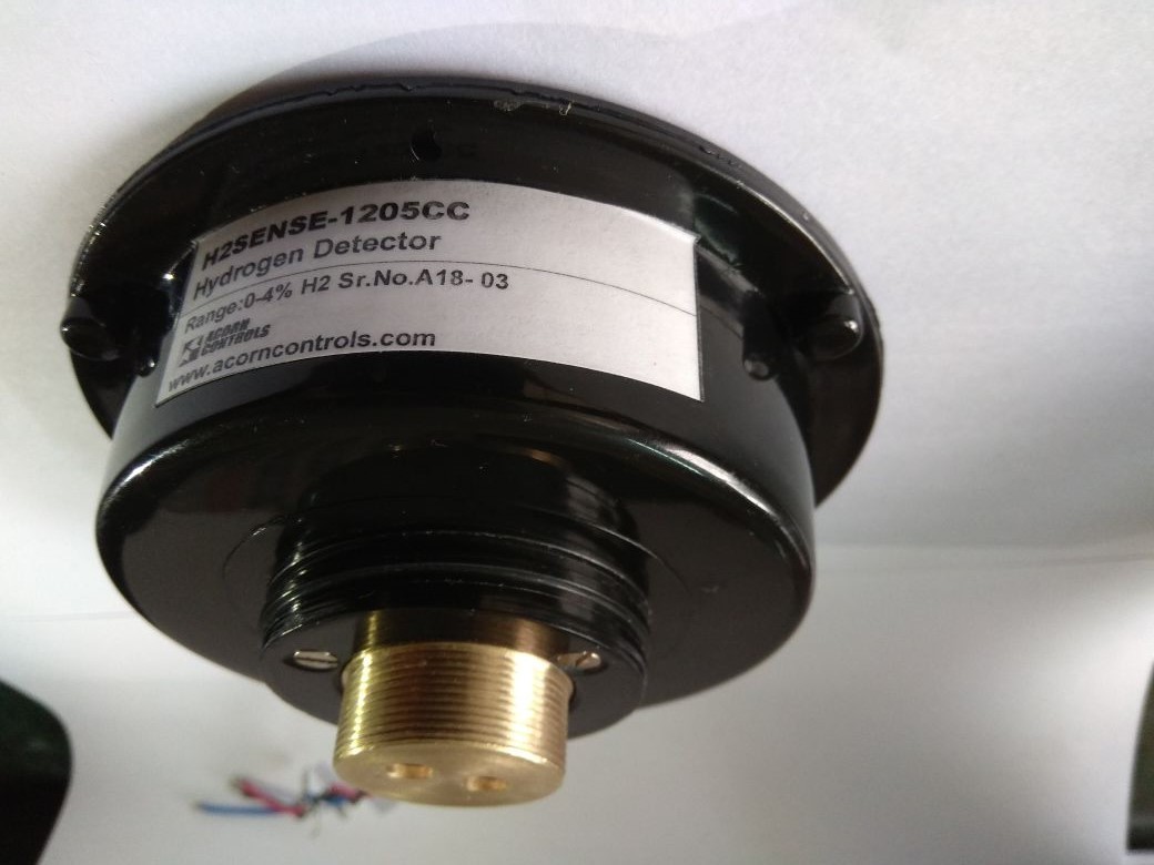 Hydrogen Gas Detector - Abs Material, 20vdc To 30vdc Power Supply | Digital Display, Catalytic Combustion Sensor, Quick Response, Ceiling-mount Design