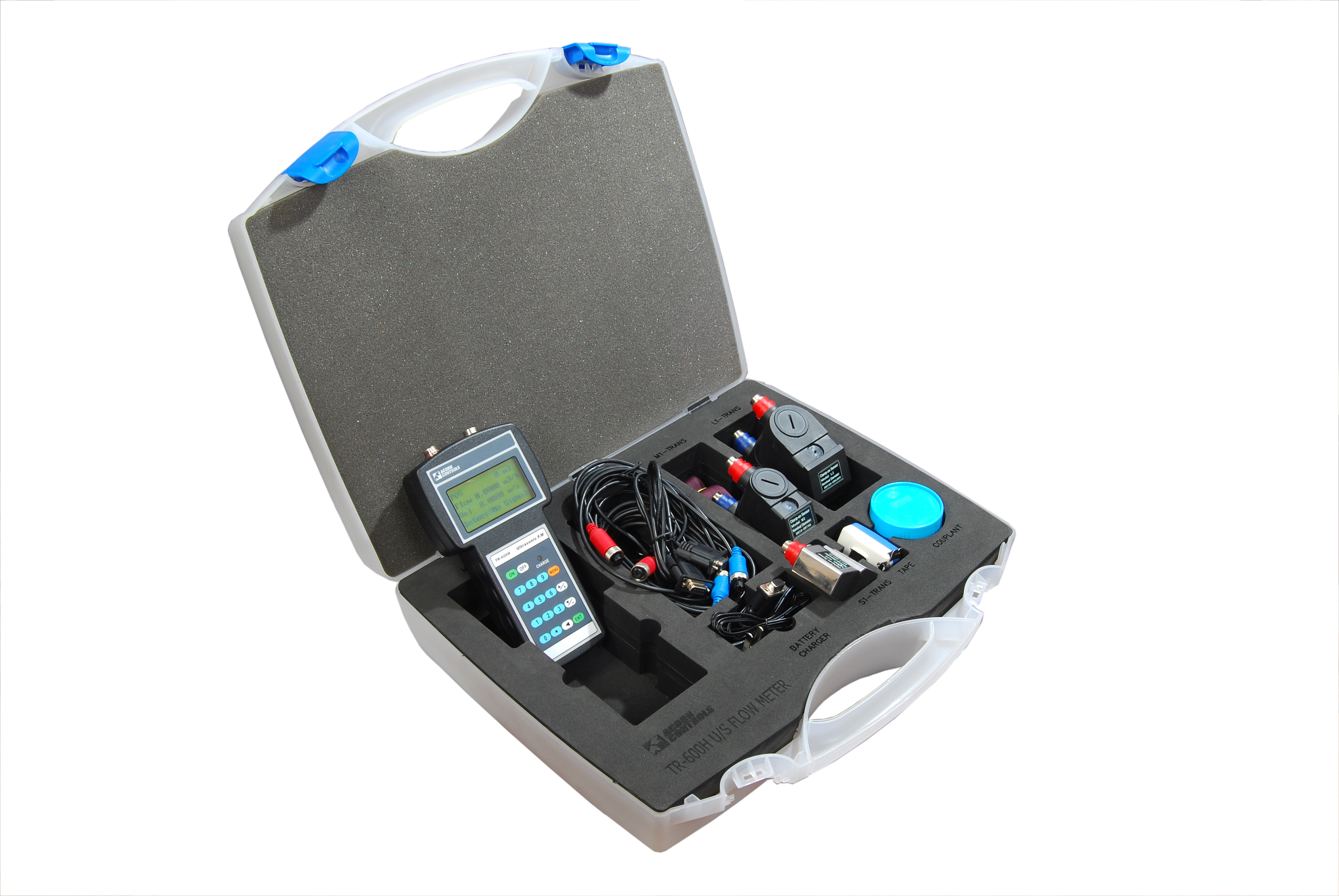 Ultrasonic Flow Meter - Abs Material, Digital Display, Ac/dc Power Supply | Reliable Precision For Wastewater Applications, Low Pressure Drop Design