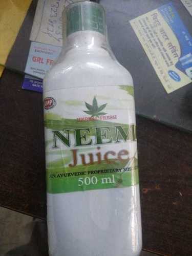 Neem Juice Ingredients: Herbal Extract