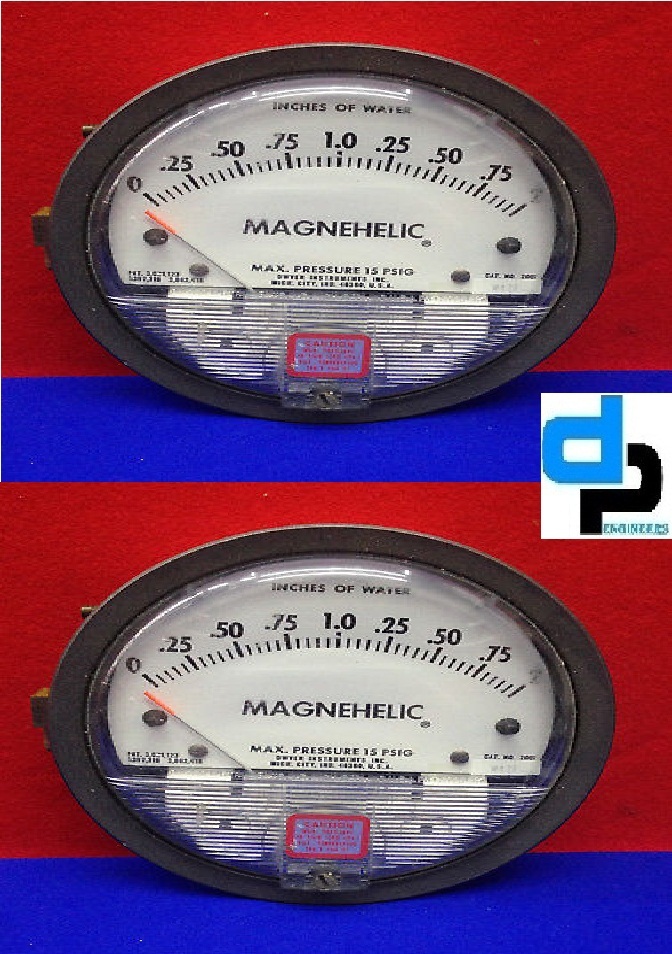 Dwyer 2210 Magnehelic Differential Pressure Gauge 0-10 Psi