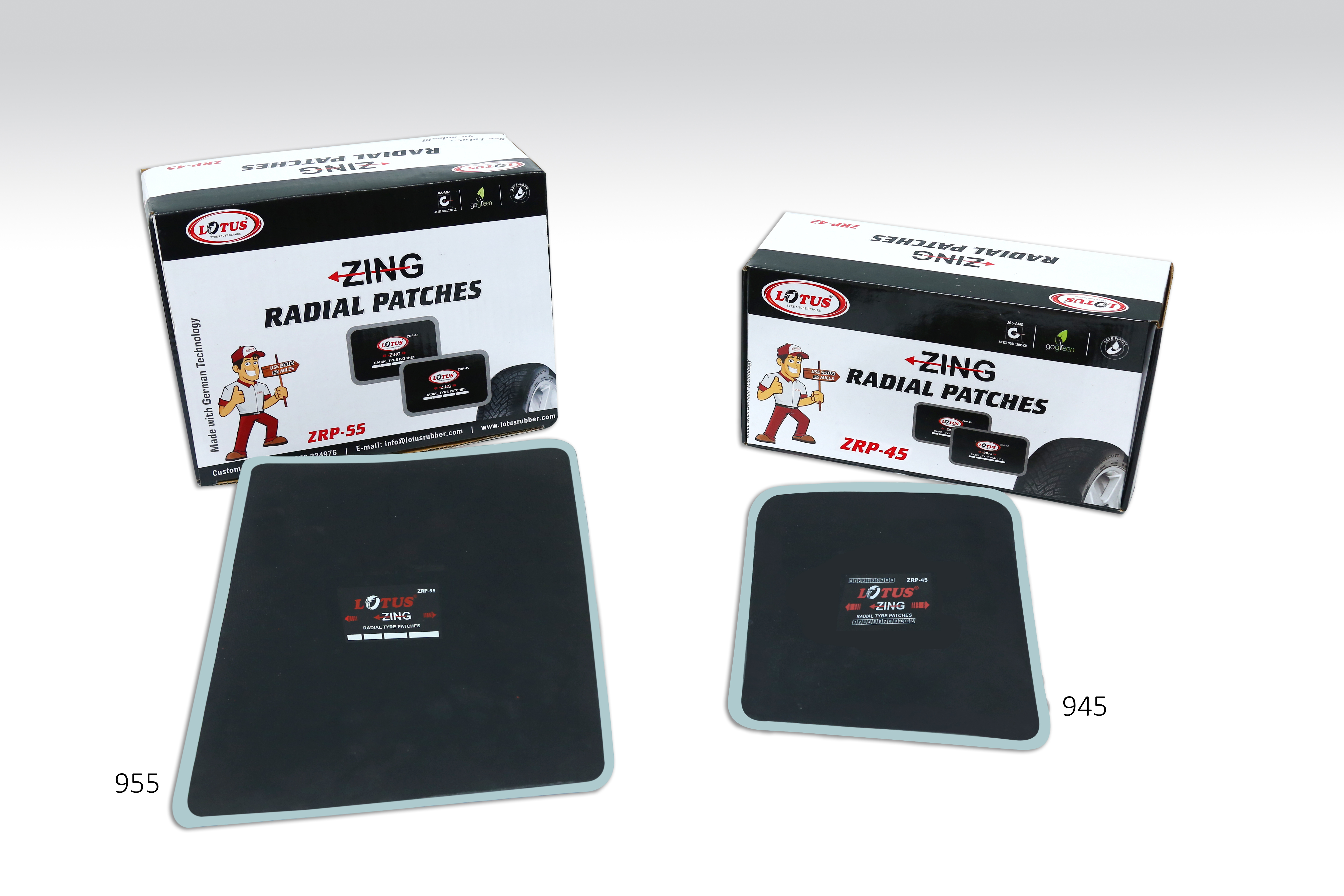 Radial Tyre Repair Patches