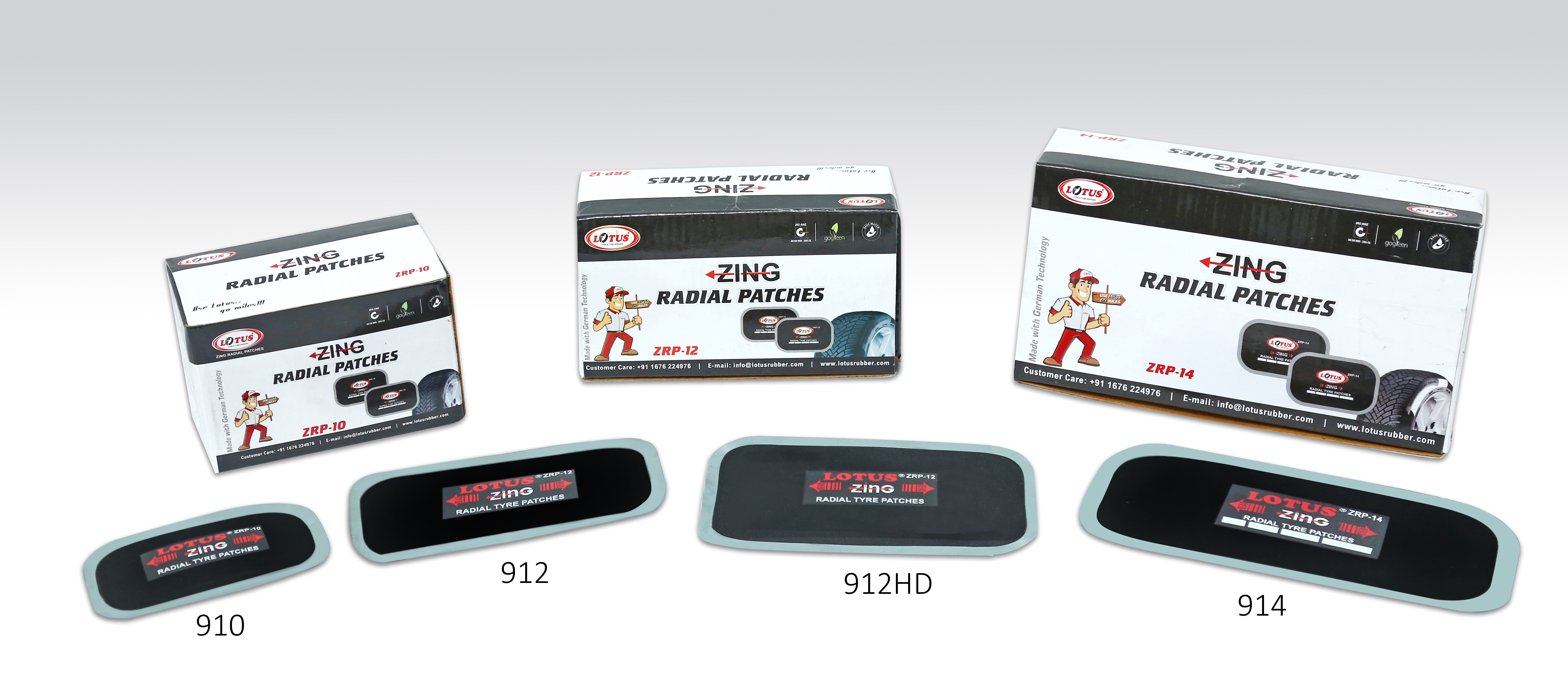 Radial Tyre Repair Patches