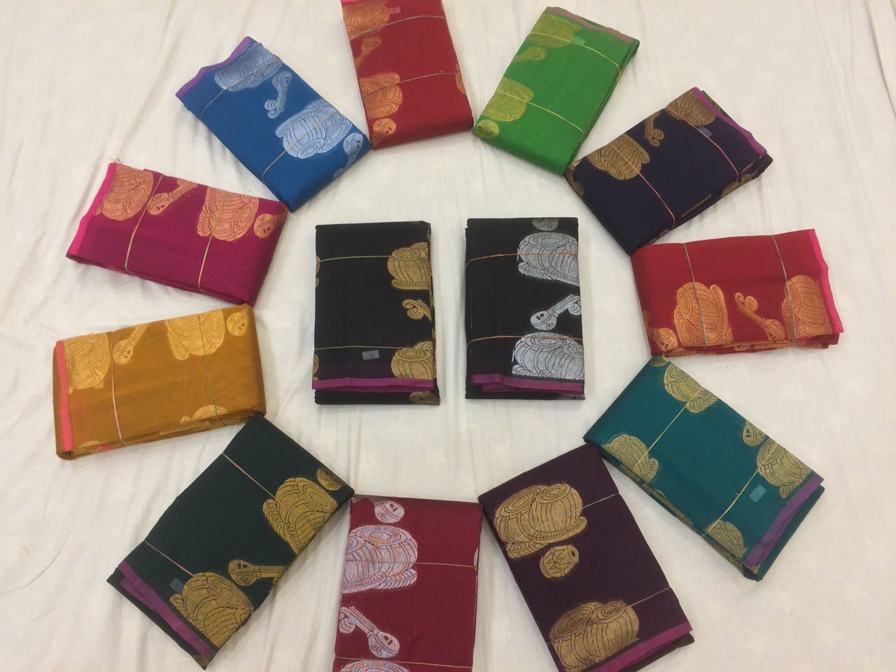 Sarees - Kanchi Silk Cotton Art Silk | Printed Pattern, Available In All Colors