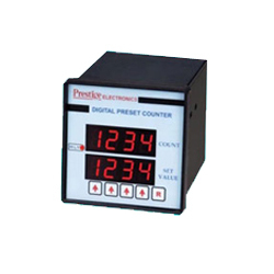 Dual Display Digital Thumb Wheel Preset Counter