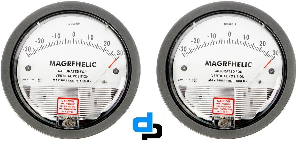 Dwyer Usa Model 2040 Magnehelic Gage - 0-40 Inch Wc Pressure Range | Precision Measurement, Durable Design