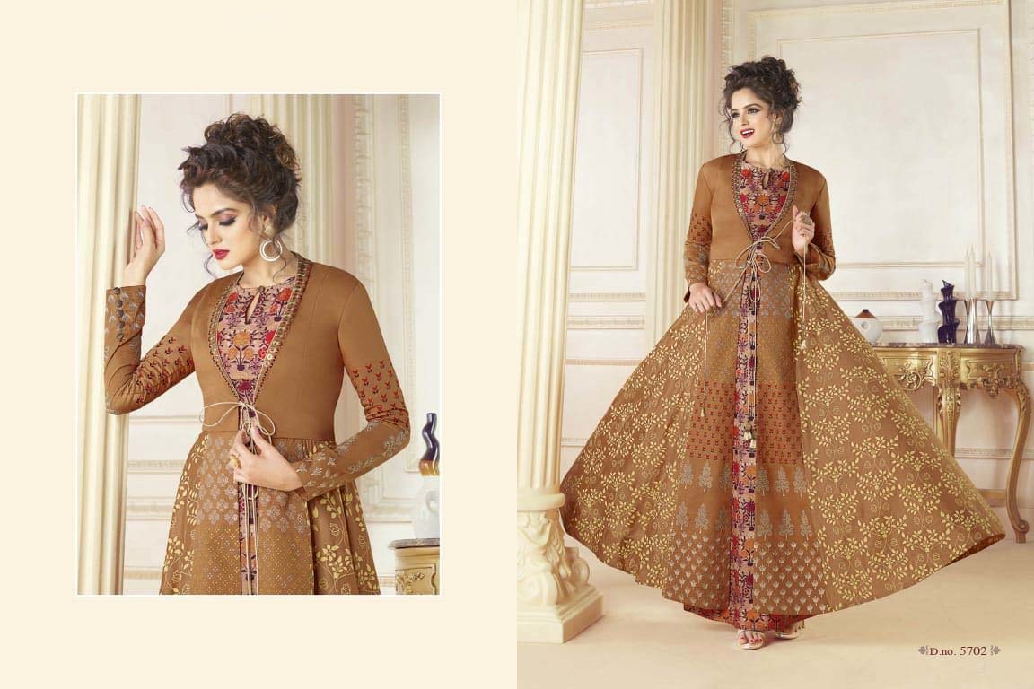 As Shown In The Image Designer New Style Party Wear Gown Kurti