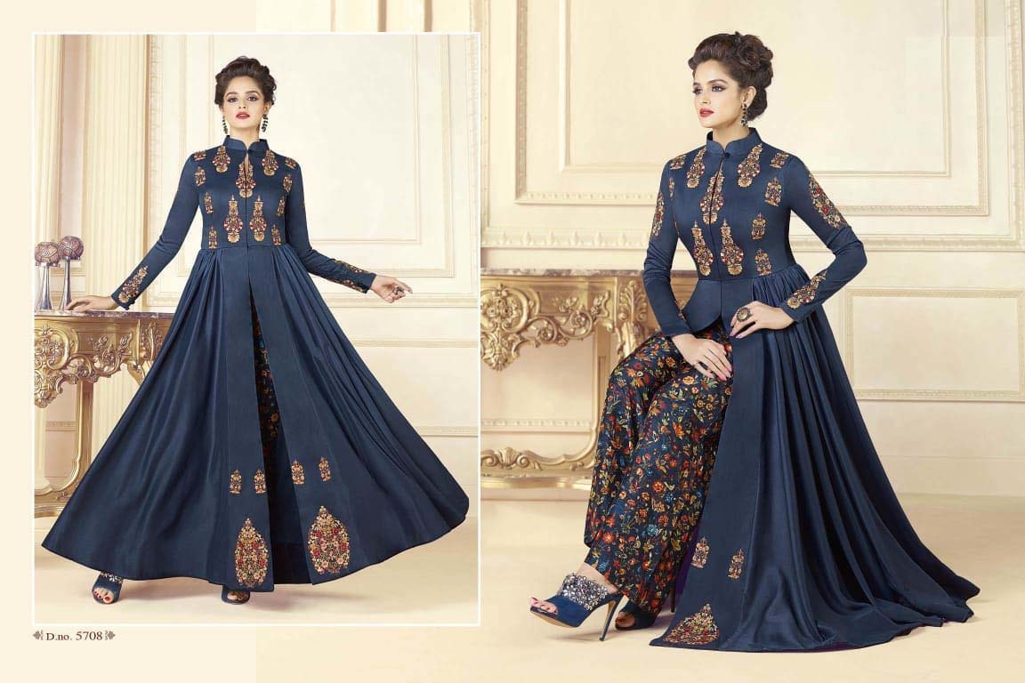 As Shown In The Image Designer New Style Party Wear Gown Kurti