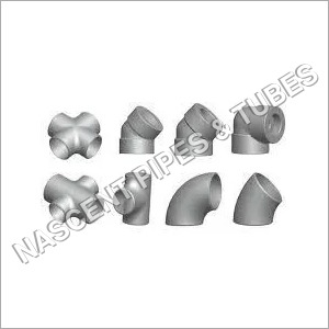 सिल्वर स्टेनलेस स्टील बटवल्ड फिटिंग Astm A403