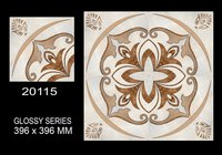 मल्टी 396X396 मिमी सिरेमिक टाइल