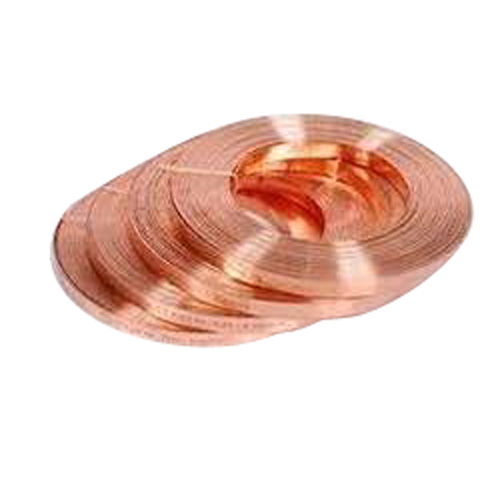 Copper Earthing Strip - High-Quality Copper, Rectangular Shape | Durable Manufacturing Standards, Custom Specifications Available