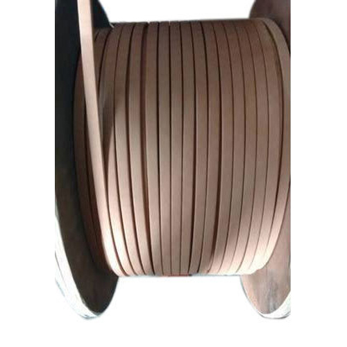 Copper Earthing Strip - Durable Rectangular Copper, Ideal for Grounding in Cable, Heavy Machinery, and Industrial Applications | Long-Lasting Performance