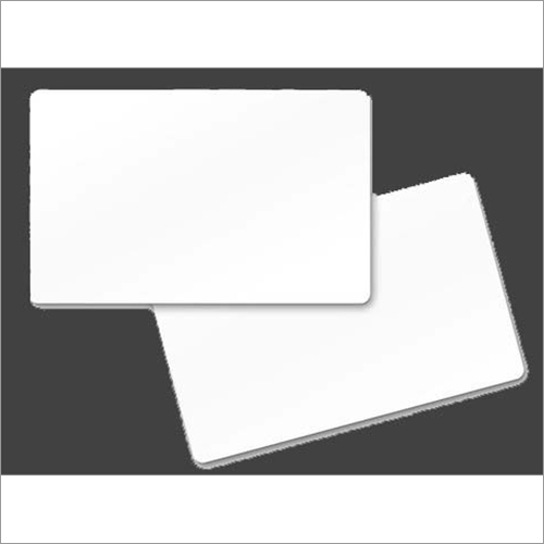 Glossy Plain Pvc Card