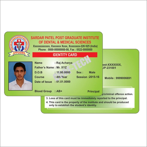 Glossy Identity Card