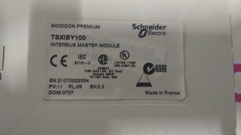 Schneider Module Tsxiby100