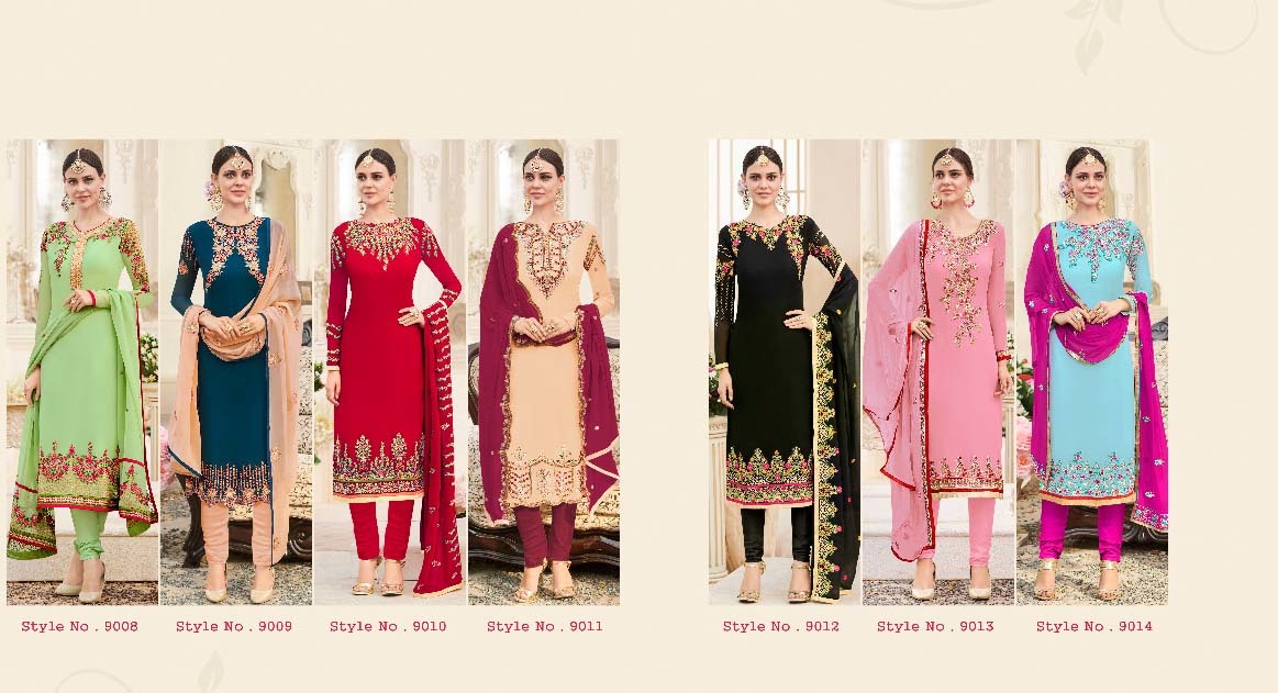 Heavy Embroidery Worked Wedding Wear Suit