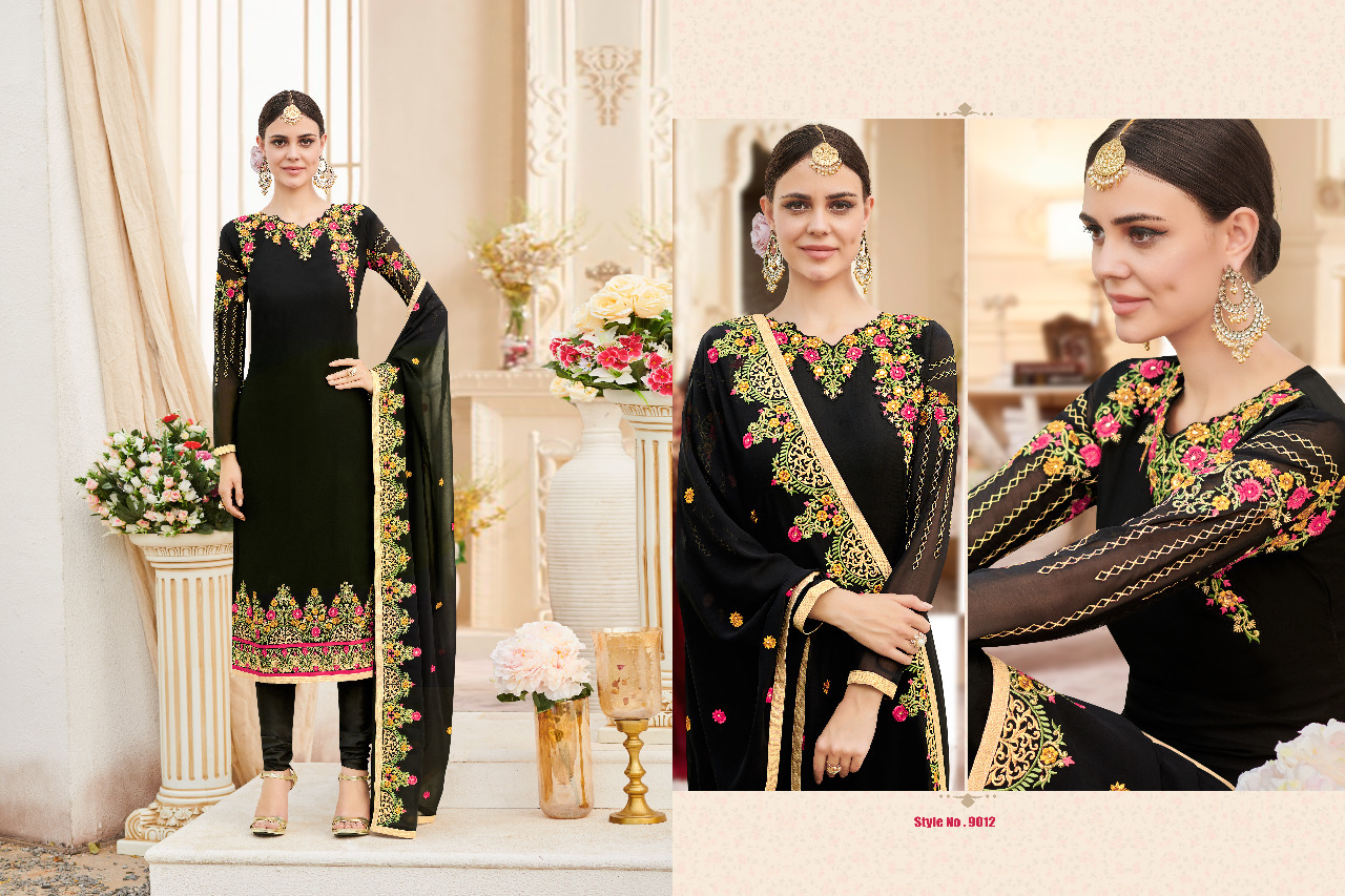 Heavy Embroidery Worked Wedding Wear Suit