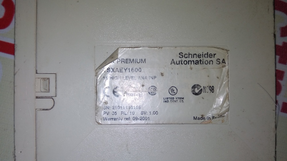 Schneider Module Tsxaey1600