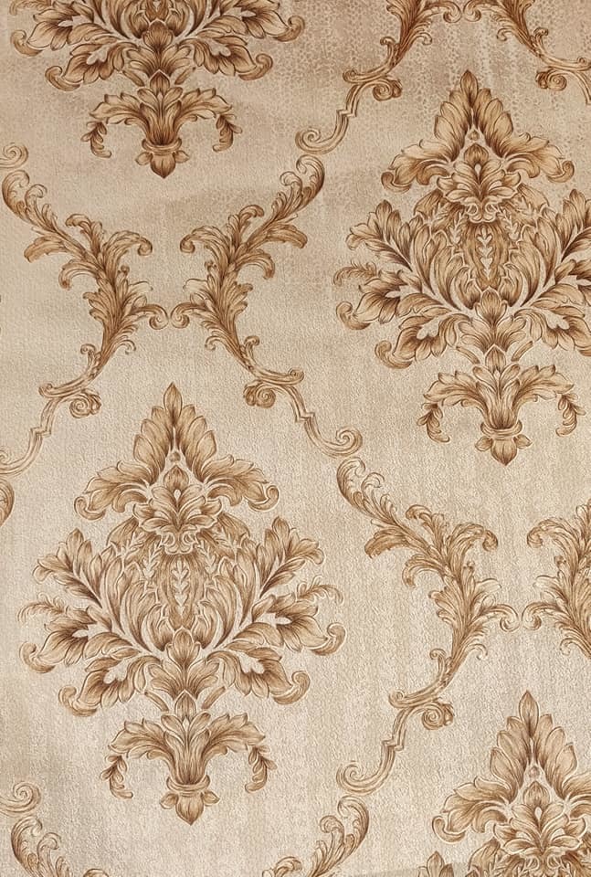 Damask Wallpaper Roll Weight: 1.3 Kilograms (Kg)