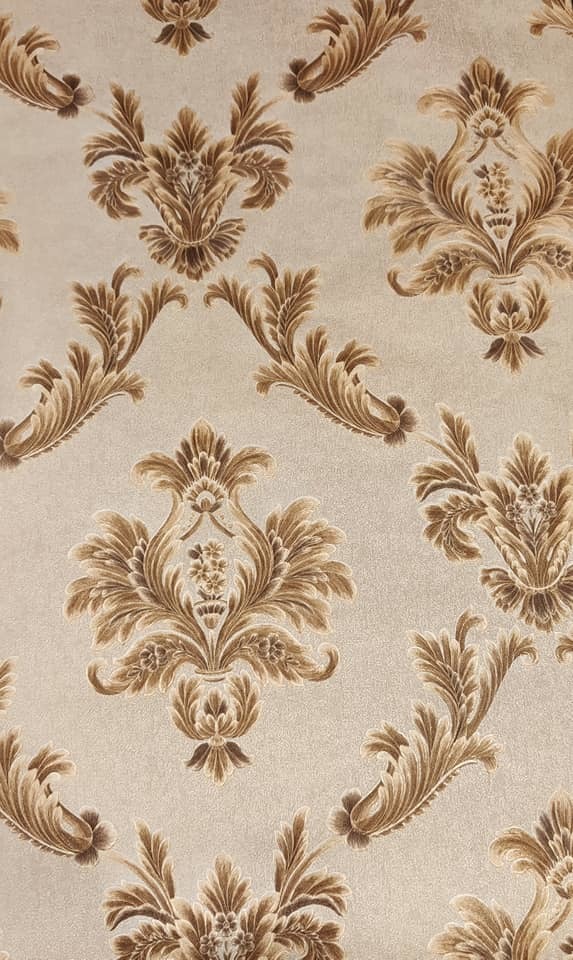 Damask Wallpaper Roll Weight: 1.3 Kilograms (Kg)