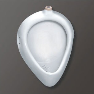 White Ceramic Half Stall Urinal