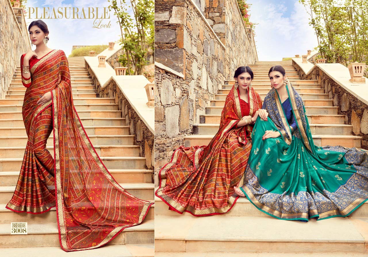 As Shown In The Image Ladies Designer Printed Daily Wear Saree
