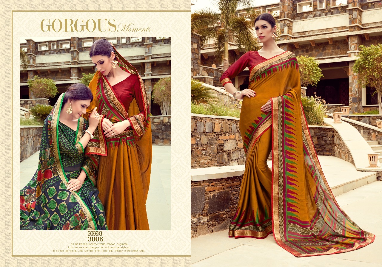 As Shown In The Image Ladies Designer Printed Daily Wear Saree