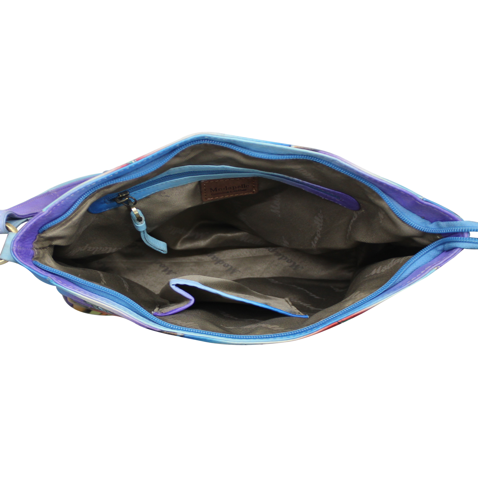 Woman Leather Hand Painted Shoulder Bag Usage: For Office And College