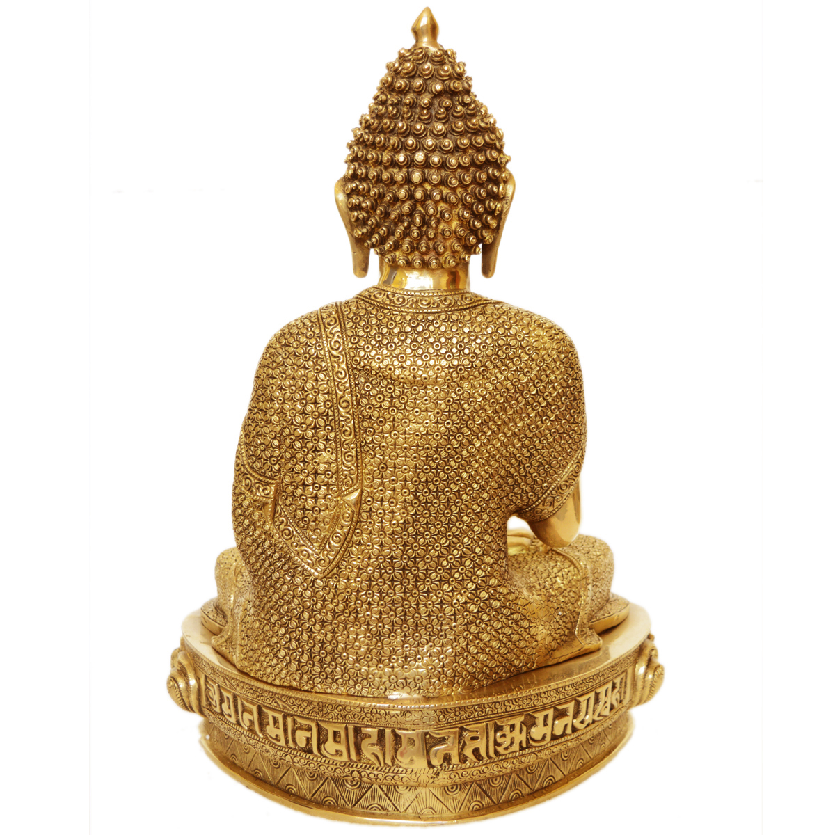 Big Size Idol Gautam Buddha Brass Metal Made Sculpture