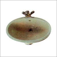 Oval Wash Basin - Ceramic, 55x40 cms (22"x16") | Wall Mounted, Polished Finish, One Piece Design, Versatile Tap Fitting Positions