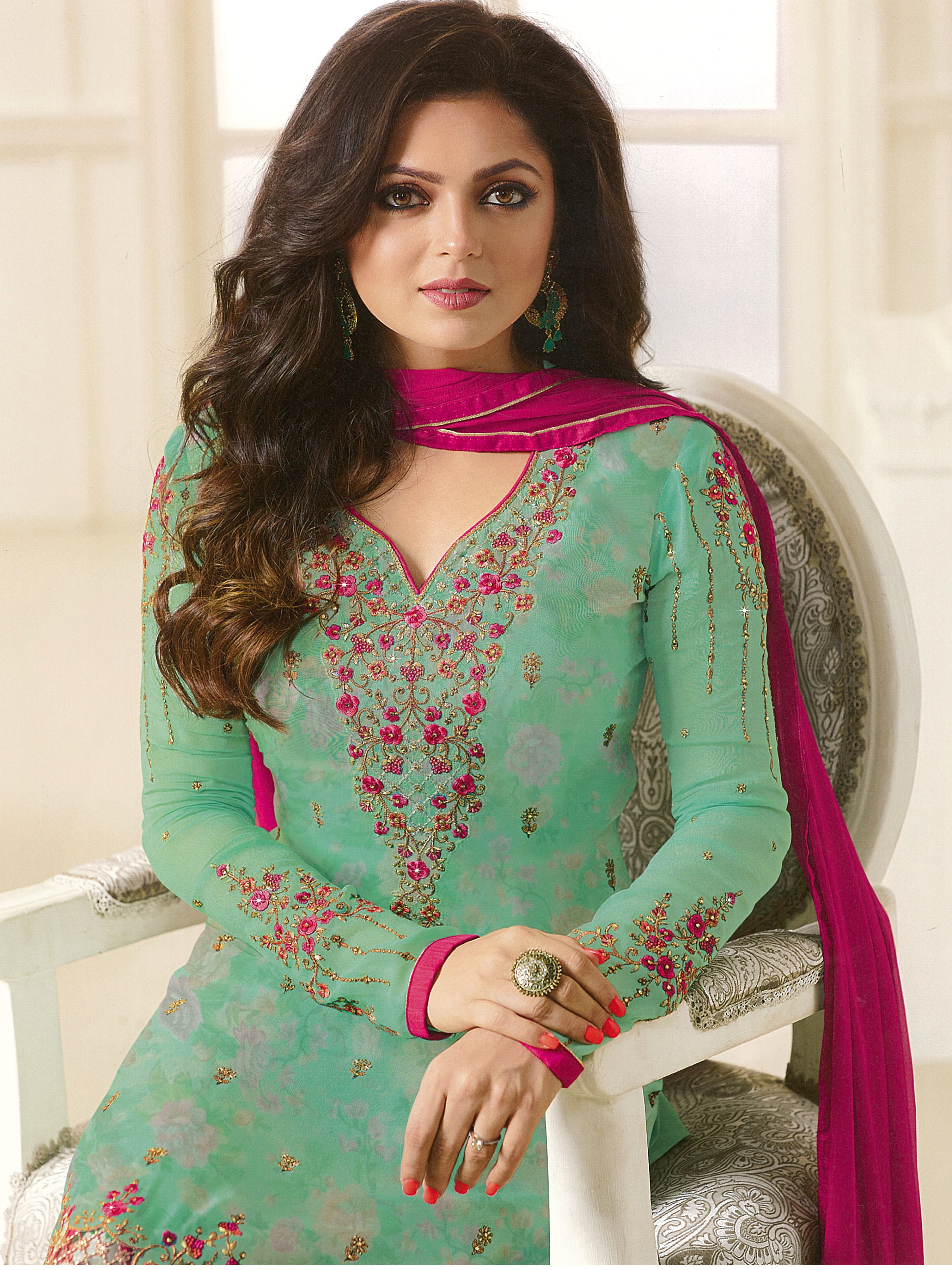 Green Ladies Salwar Kameez