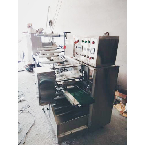 Flow Wrap Machine - Stainless Steel, 1000 x 800 x 1500 mm | High Performance, Easy Maintenance, 100 Packs/Min Speed, Versatile for Food and Electronics