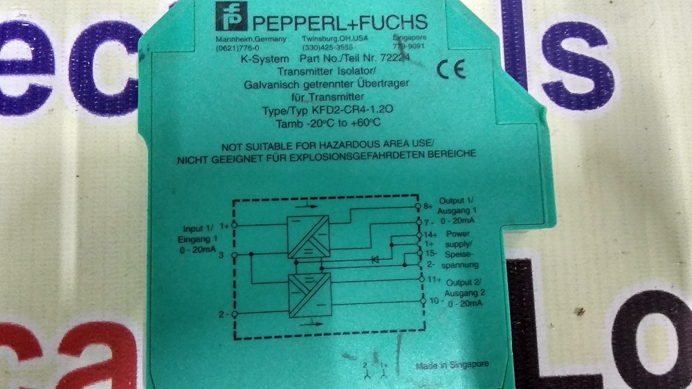Automatic Three Phase Peppel Fuchs Barrier - Application: Industrial